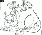 Skeith, el drac alat del Neopets
