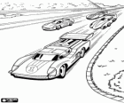 Cotxes de carreres al circuit Hot Wheels