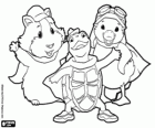 Les mascotes meravella, els Wonder Pets: Linny, Tuck i Ming Ming