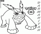 Darmanitan, Pokémon de Foc. Evoluciona des de Darumka