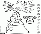 Gothitelle, l'evolució final del pokémon psíquic Gothita i Gothorita