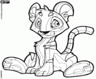 Kougra, el tigre de Neopets