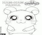Panda, el Ham-Ham fuster o constructor de Hamtaro