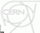 Logo del CERN. Laboratori d'investigació més gran del món en física de partícules
