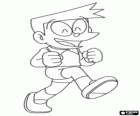 Suneo, un dels nens del manga anime Doraemon