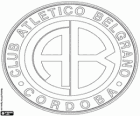 Logo del Club Atlético Belgrano. Club esportiu i equip de futbol argentí de la ciutat de Còrdova