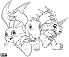 Digimon: Patamon, Agumon i Gabumon