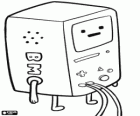 BMO o Beemo, una divertida màquina de vídeojocs, personatge de Adventure Time