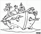 Puzle de la Bíblia. Antic Testament. Tanakh. Trencaclosques de l'Arca de Noè