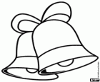 Dues campanes de Nadal per a decorar