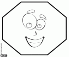 Octàgon amb cara
