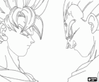 Goku i Vegeta, cara a cara