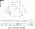 Logo Final Four Londres 2013 Eurolliga de Bàsquet