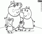 La família de la Peppa Pig
