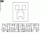 Logo de Minecraft amb la cara d'un Creeper