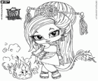 Jinafire Long, la filla d'un drac xinès, Monster High Baby