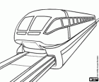 Un modern tren electromagnètic