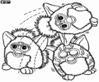 Tres Furbys divertits