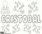Cristobal, nom d'origen grec que significa portador de Crist