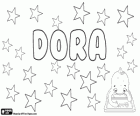 Dora, nom d'origen grec, deriva de Dorotea o Teodora. El seu significat és regal de Déu