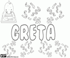 Greta, nom d'origen grec, derivat de Margaret que significa Perla