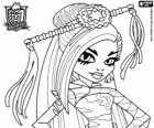Jinafire Long, estudiant de Monster High