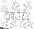 Helena, nom d'origen grec. El seu significat és brillant