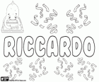 Riccardo, nom d'origen germànic. Correspon a Ricard, significa rei fort
