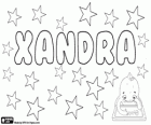 Xandra, nom d'origen grec. Variant d'Alexandra