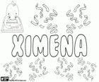 Ximena, nom espanyol d'origen hebreu. Una altra variant de Jimena i Gimena