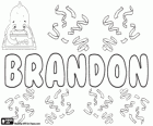 Brandon, nom d'origen anglès. Originalment era un cognom que significa un turó cobert de ginesta