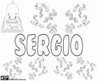 Sergio, nom d'origen llatí. Derivat del nom romà, Sergius. Sergio, nom en castellà, italià i portuguès