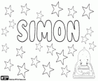 Simon, nom d'origen hebreu, Shimon. També és un nom grec