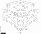 Emblema de Seattle Sounders FC, club de futbol a la ciutat de Seattle, Washington