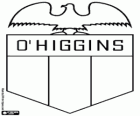 Emblema del Club Deportivo O'Higgins, equip de futbol de Rancagua, Xile