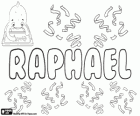 Raphael, nom d'origen hebreu. El seu significat és que Déu hagi curat. Raphael, nom en diversos idiomes