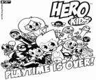 Hero Kids, un grup de nens amb superpoders