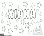 Xiana, nom femení. Xiana, variant gallega de Juliana, Xuliana