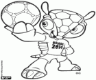 Fuleco, la mascota oficial del Mundial de futbol 2014 de Brasil és un armadillo