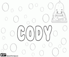 Cody, nom d'origen gaèlic. El seu significat és persona útil