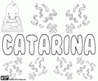 Catarina, nom d'origen grec. Derivat del nom grec Aikaterine