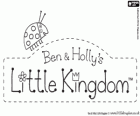 Logo del Petit Regne de Ben i Holly. Logotip original en anglès de Ben and Holly’s Little Kingdom