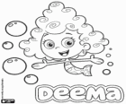 Deema, la petita sirena amb el seu cabell arrissat, Bubble Guppies