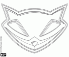 El logo de Sly Raccoon, la màscara de Sly Cooper
