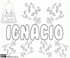 Ignacio, nom amb diversos orígens i significats. Ignasi de Loiola, fundador de la companyia de Jesús, els jesuïtes