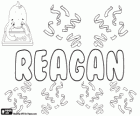 Reagan, nom d'origen gaèlic. Variant de Regan. Reagan, nom unisex