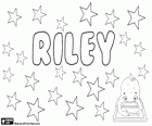 Riley, nom d'origen gaèlic. El seu significat és valent
