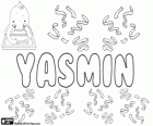 Yasmin, un nom derivat del nom d'una flor, el gessamí