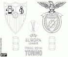 Sevilla vs Benfica. Final Europa League 2013-2014 al Juventus Stadium, Torino, Itàlia