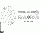 Logo Milà 2014 Euroleague Final Four de Bàsquet